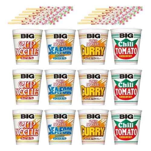 Nissin Cup Noodles BIG Assorted 12-Pack Nissin Cup Noodles BIG Assorted 12-Pack