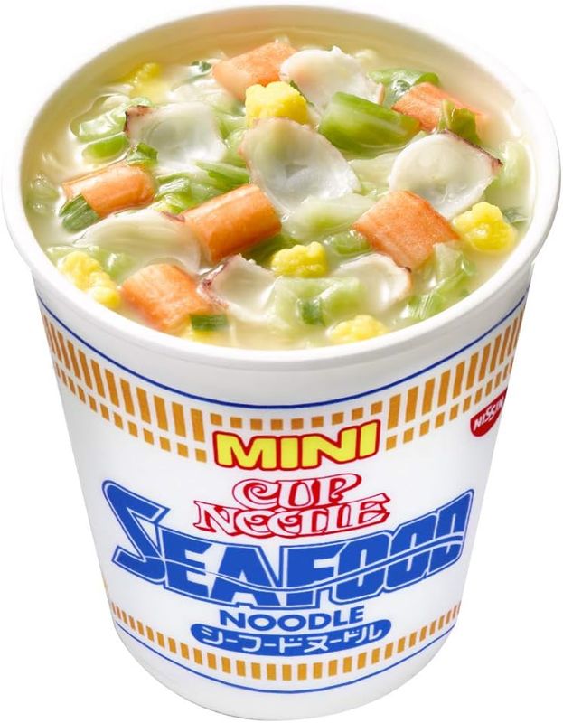 Mini Seafood Cup Noodles 15-Pack — Nissin