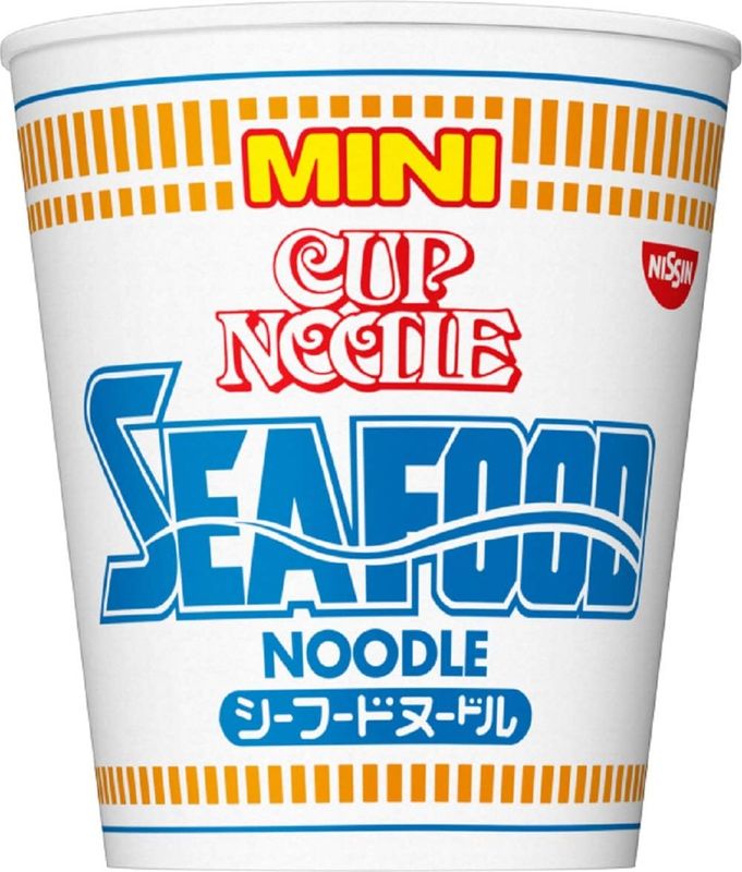 Мини куб-лапша с морепродуктами 15 шт — Nissin