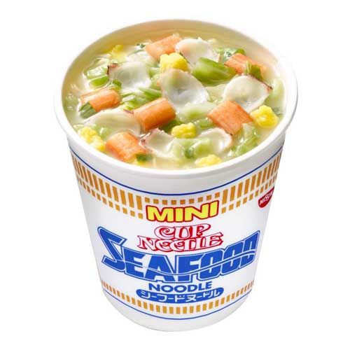 Mini Seafood Cup Noodles 15-Pack — Nissin