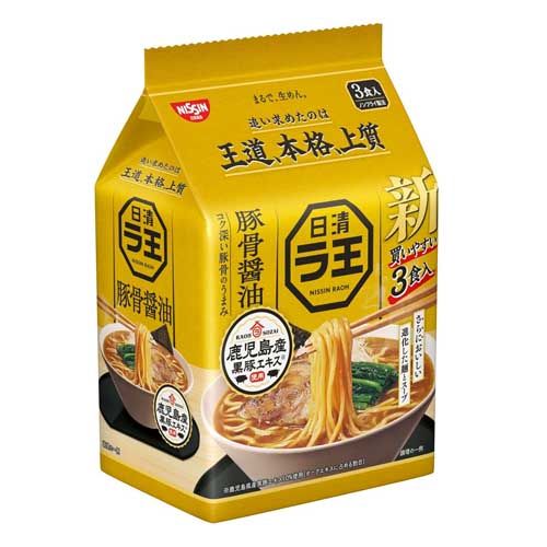 La King Pork Bone Soy Sauce Ramen 3-Pack La King Pork Bone Soy Sauce Ramen 3-Pack