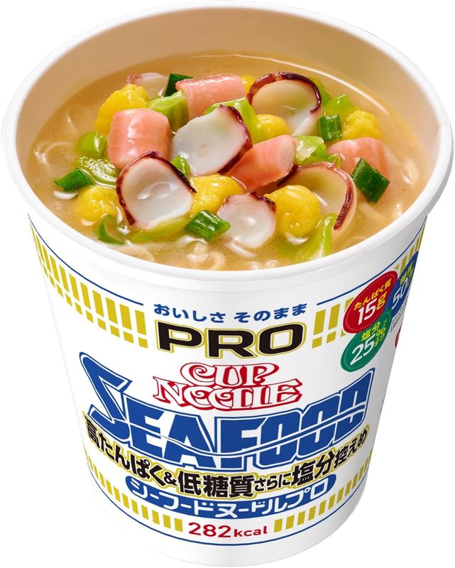 Cup Noodles PRO Seafood — 12-Pack