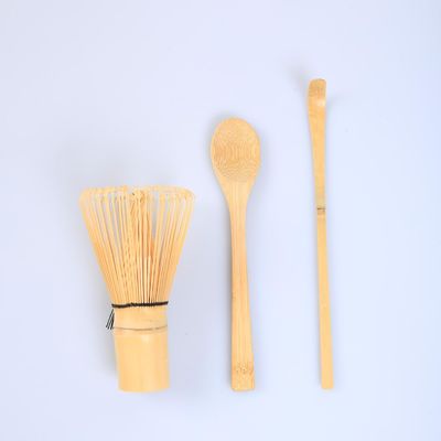 Набор аксессуаров для матча — 3 предмета из бамбука