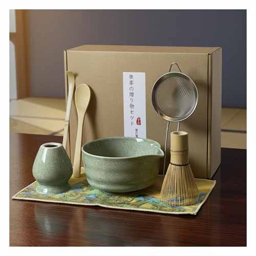 Matcha Tea Set 7-Piece — Complete Bamboo Tools