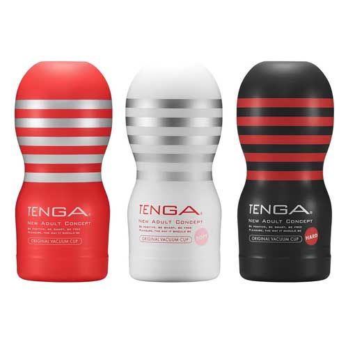 TENGA ORIGINAL VACUUM CUP 3-Type Set TENGA ORIGINAL VACUUM CUP 3-Type Set