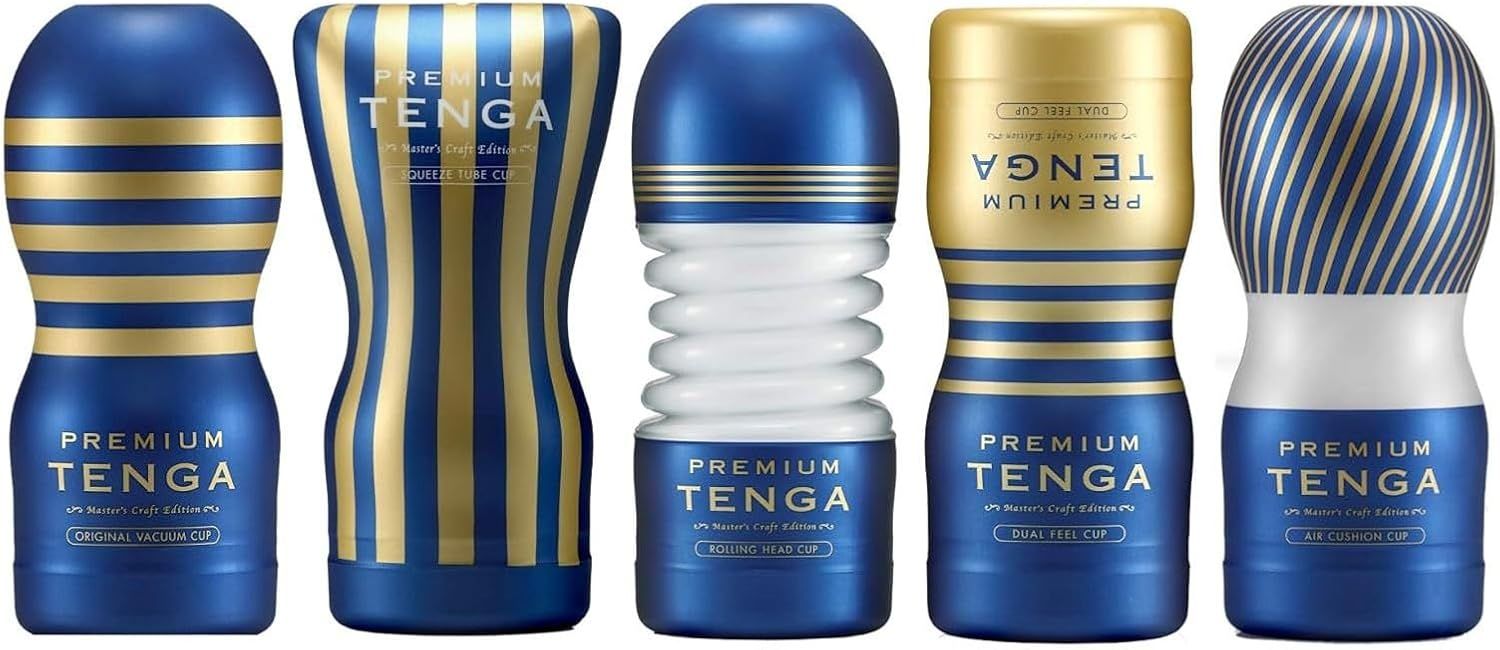 TENGA Premium Selection 5-Type Set