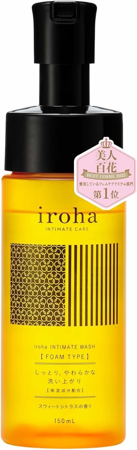 IROHA Intimate Wash Foam – Sweet Citrus