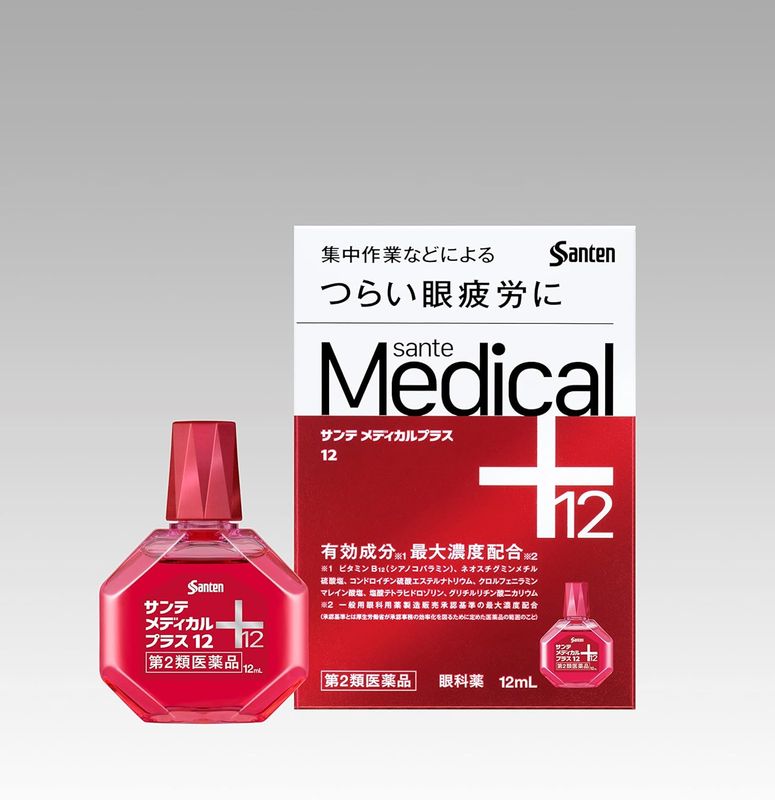 Sante Medical Plus 12 капли от усталости глаз Sante Medical Plus 12 капли от усталости глаз