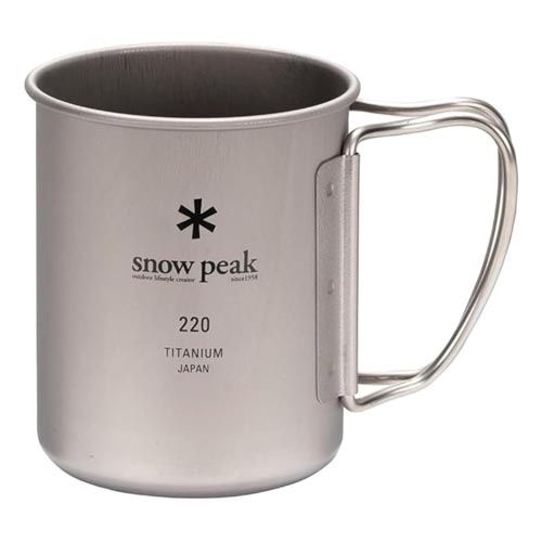 Snow Peak Titanium Mug