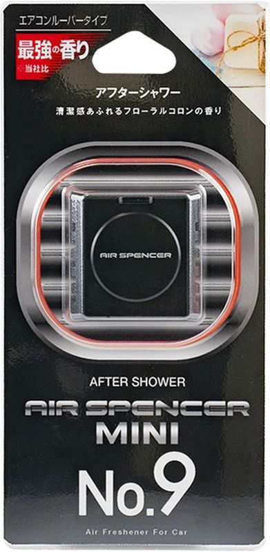 Ароматизатор Eikosha Air Spencer Mini Number Nine After Shower