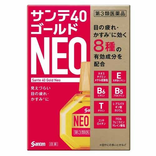 Sante 40 Gold Neo Eye Drops 12ml Sante 40 Gold Neo Eye Drops 12ml
