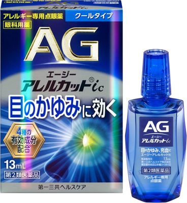 Капли Daiichi Sankyo AG Allercut ic от аллергии 13 мл Капли Daiichi Sankyo AG Allercut ic от аллергии 13 мл