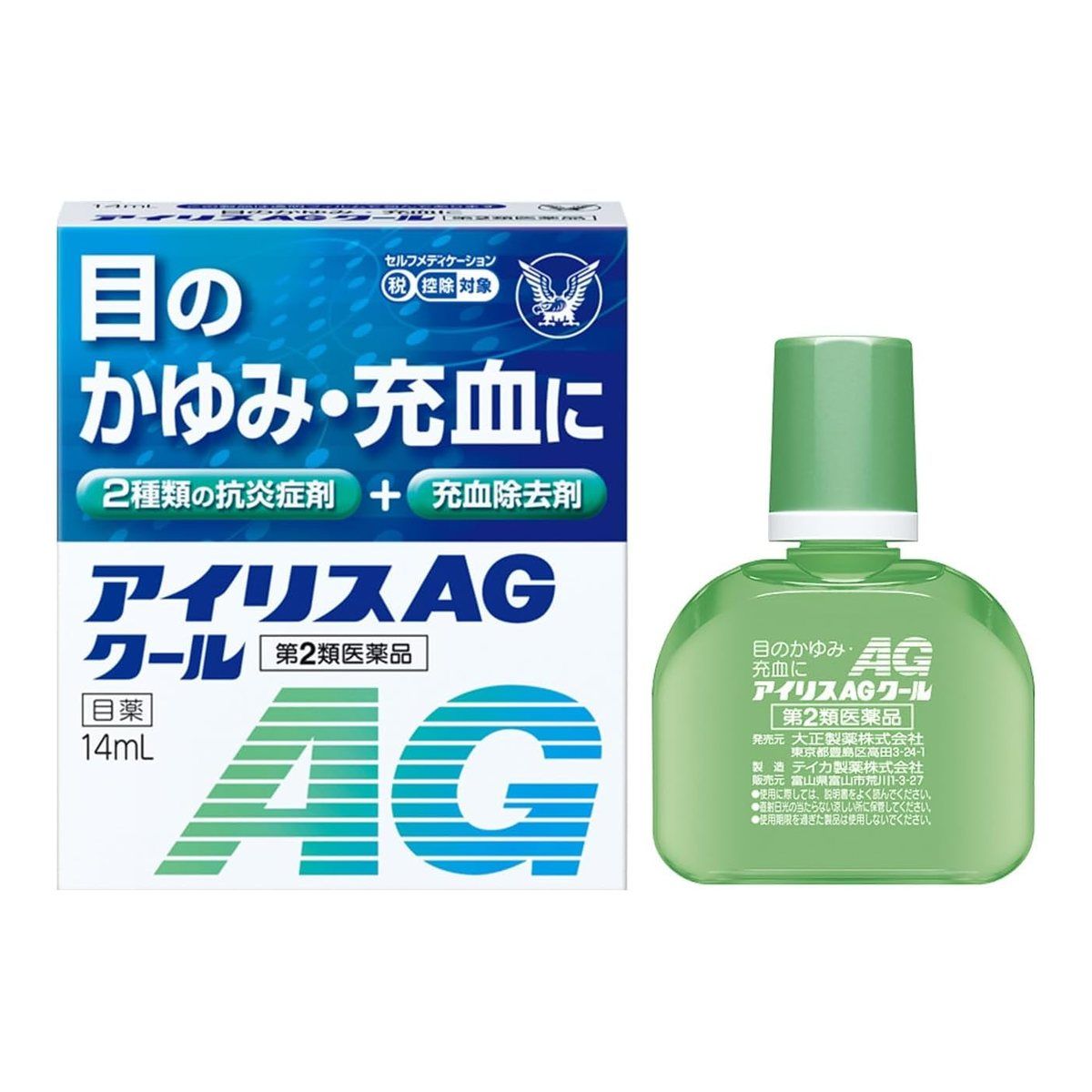 大正制药 Iris AG Cool 眼药水,14毫升 大正制药 Iris AG Cool 眼药水,14毫升