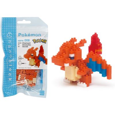 Kawada Nanoblock Pokémon Charizard NBPM-008 (200 Pieces) Kawada Nanoblock Pokémon Charizard NBPM-008 (200 Pieces)