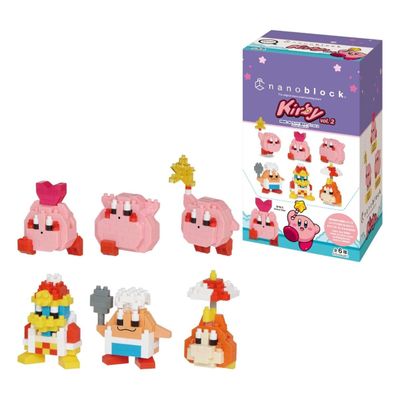 Kawada Nanoblock Mini Nano Kirby Vol. 2 Complete Box (6 Pieces) Kawada Nanoblock Mini Nano Kirby Vol. 2 Complete Box (6 Pieces)