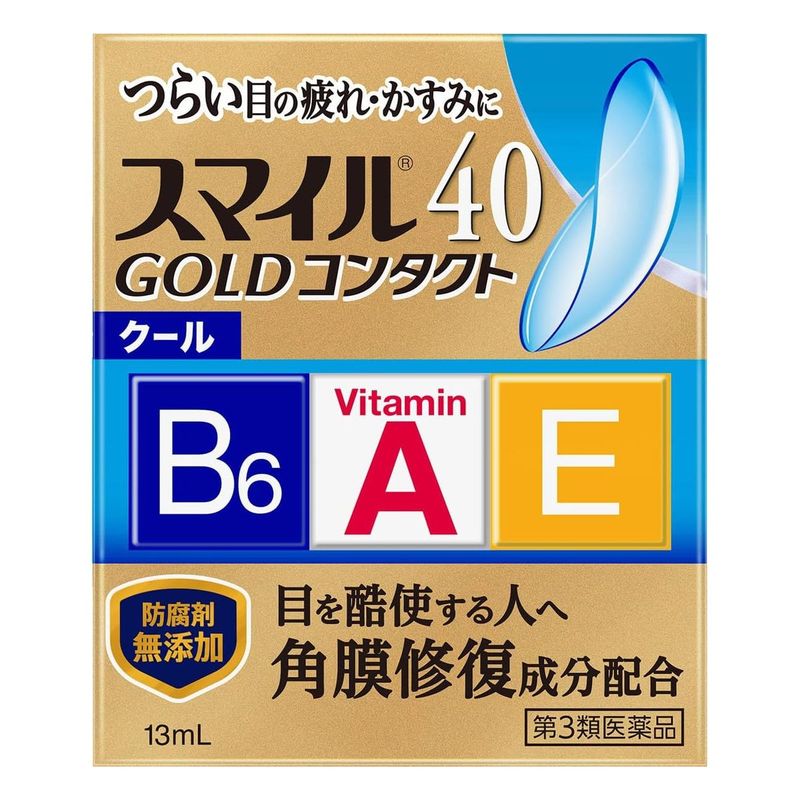 Smile 40 Gold Contact Cool 滴眼液 Smile 40 Gold Contact Cool 滴眼液