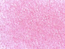 Seed Beads 11/0 Transparent Pink