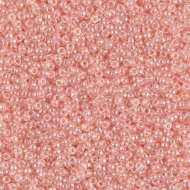 Seed Beads 11/0 Pink Pearl Ceylon
