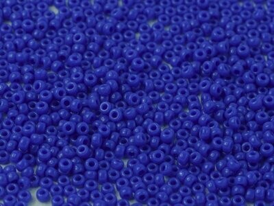 Seed Beads 11/0 Opac Blue 0417