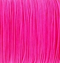 Gewachstes Band pink 0,70 mm