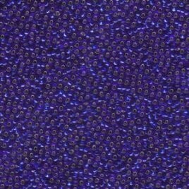 Seed Beads 15/0 Cobalt Silver Lined