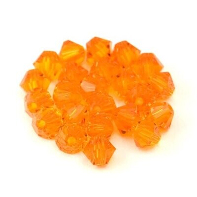 Biconen orange 4 mm