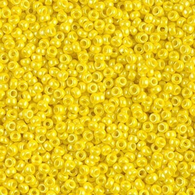 Seed Beads 11/0 Opac Yellow