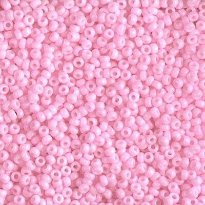 Seed Beads 11/0 Pink Opaque