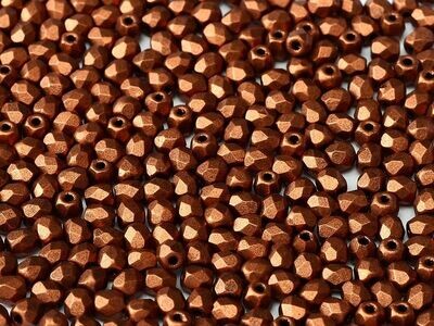 Fire polished 3 mm Copper