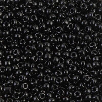 Seed Beads 8/0 Black