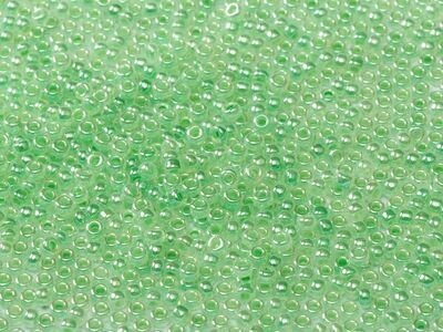 Seed Beads 8/0 Mint Green Ceylon