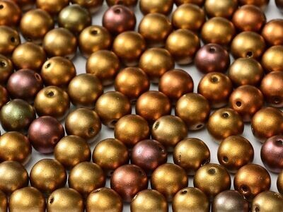 Perlen 3 mm Ancient Gold