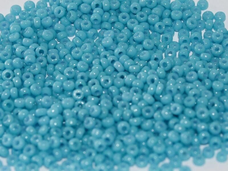 Seed Beads 11/0 Duracoat Opq Nile Blue