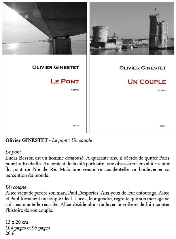 GINESTET Olivier - Le pont / Un couple