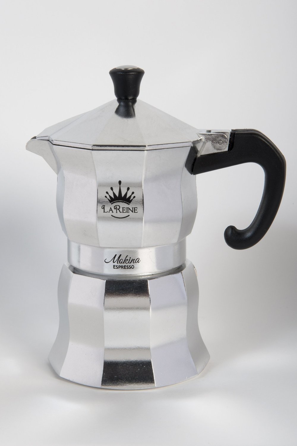 CAFFETTIERA MOKINA MANICO NERO 1 TAZZA