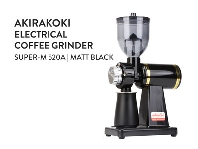 Akirakoki Electrical Coffee Grinder M-520A Matt Black Akirakoki Electrical Coffee Grinder M-520A Matt Black