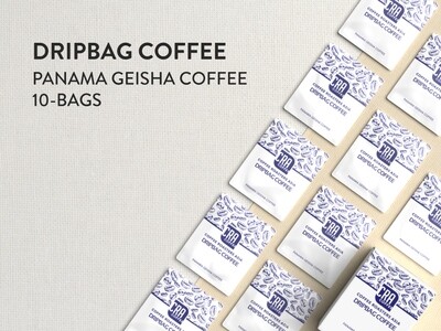 Drip Bag Coffee - Panama Geisha Coffee 10 bags Drip Bag Coffee - Panama Geisha Coffee 10 bags