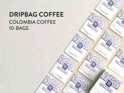 Drip Bag Coffee - Colombia Coffee 10 bags Drip Bag Coffee - Colombia Coffee 10 bags