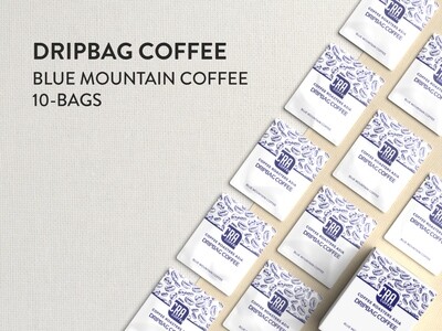Drip Bag Coffee - Blue Mountain Coffee 10 bags Drip Bag Coffee - Blue Mountain Coffee 10 bags