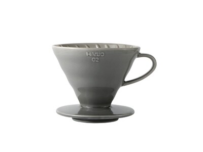 HARIO V60 Coffee Dripper 02 Ceramic - Grey HARIO V60 Coffee Dripper 02 Ceramic - Grey