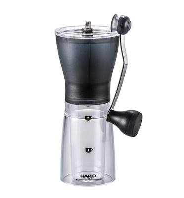 Hario Ceramic Coffee Mill (Mini-Slim Plus) MSS-1DTB