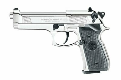 Beretta M92 FS Polished Chrome .177 Co2 Pistol Beretta M92 FS Polished Chrome .177 Co2 Pistol