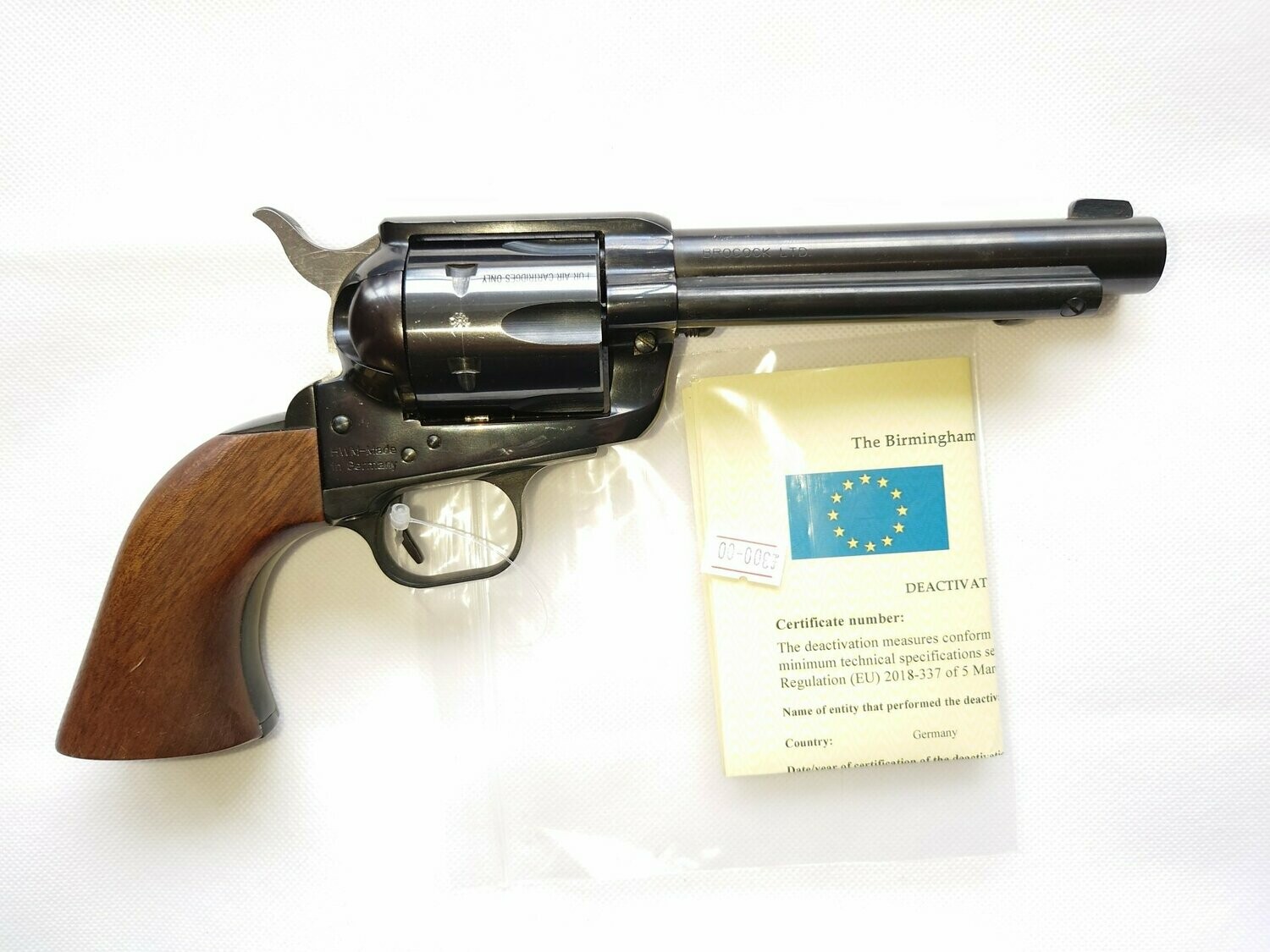 Deactivated Brocock .22 Single Action Army Peacemaker