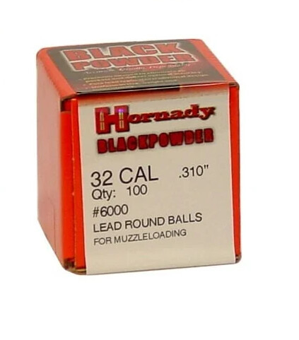 Hornady 32cal .310" 100 pack