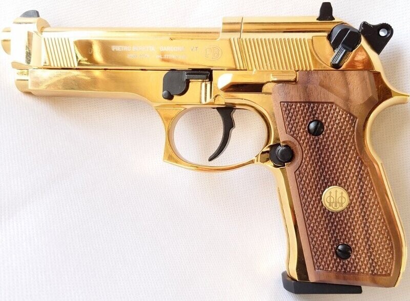 Beretta M92 FS Gold .177 Co2 Pistol