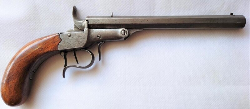 Deactivated Belgian .22 Saloon Pistol