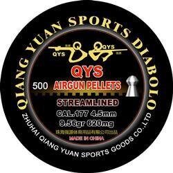 QYS Streamlined .177 Pellets