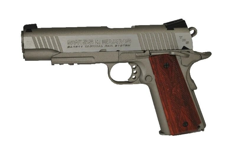 Swiss Arms 1911 Tactical Stainless 4.5mm Blowback