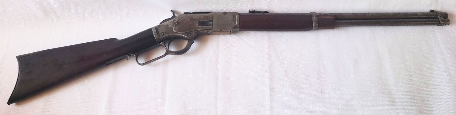 Deactivated Winchester 1873 44-40 Saddle Ring Carbine