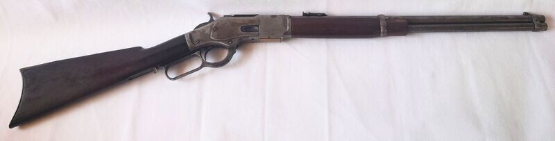 Deactivated Winchester 1873 44-40 Saddle Ring Carbine